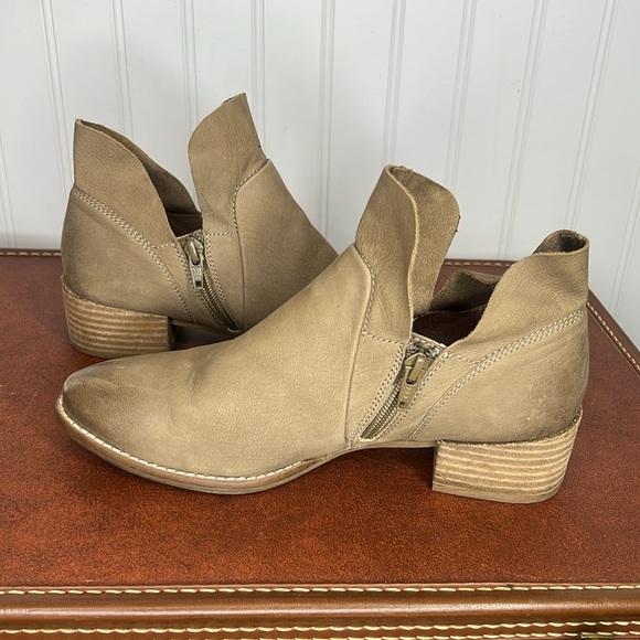 - Seychelles Leather Suede Side Zip Ankle Boots Size 7 - Picture 12 of 12